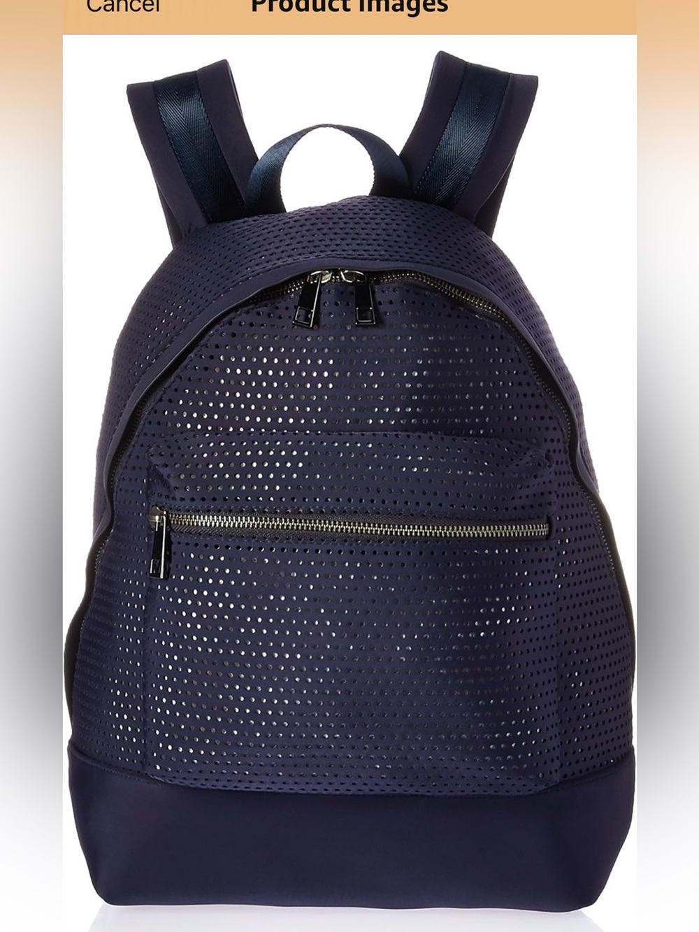 The Fix Riley Perforated Neoprene Backpack - Picture 4 of 5